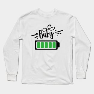 Baby Full Battery Long Sleeve T-Shirt